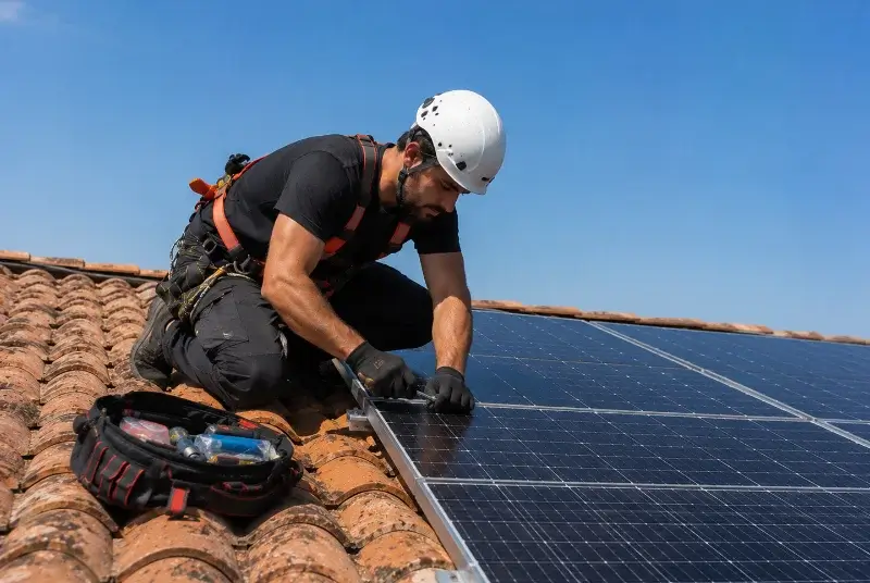 Maintenance et monitoring de panneaux solaires à Trébons-sur-la-Grasse